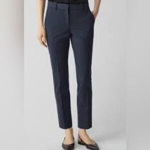 Theory Women's Dark Blue Trousers